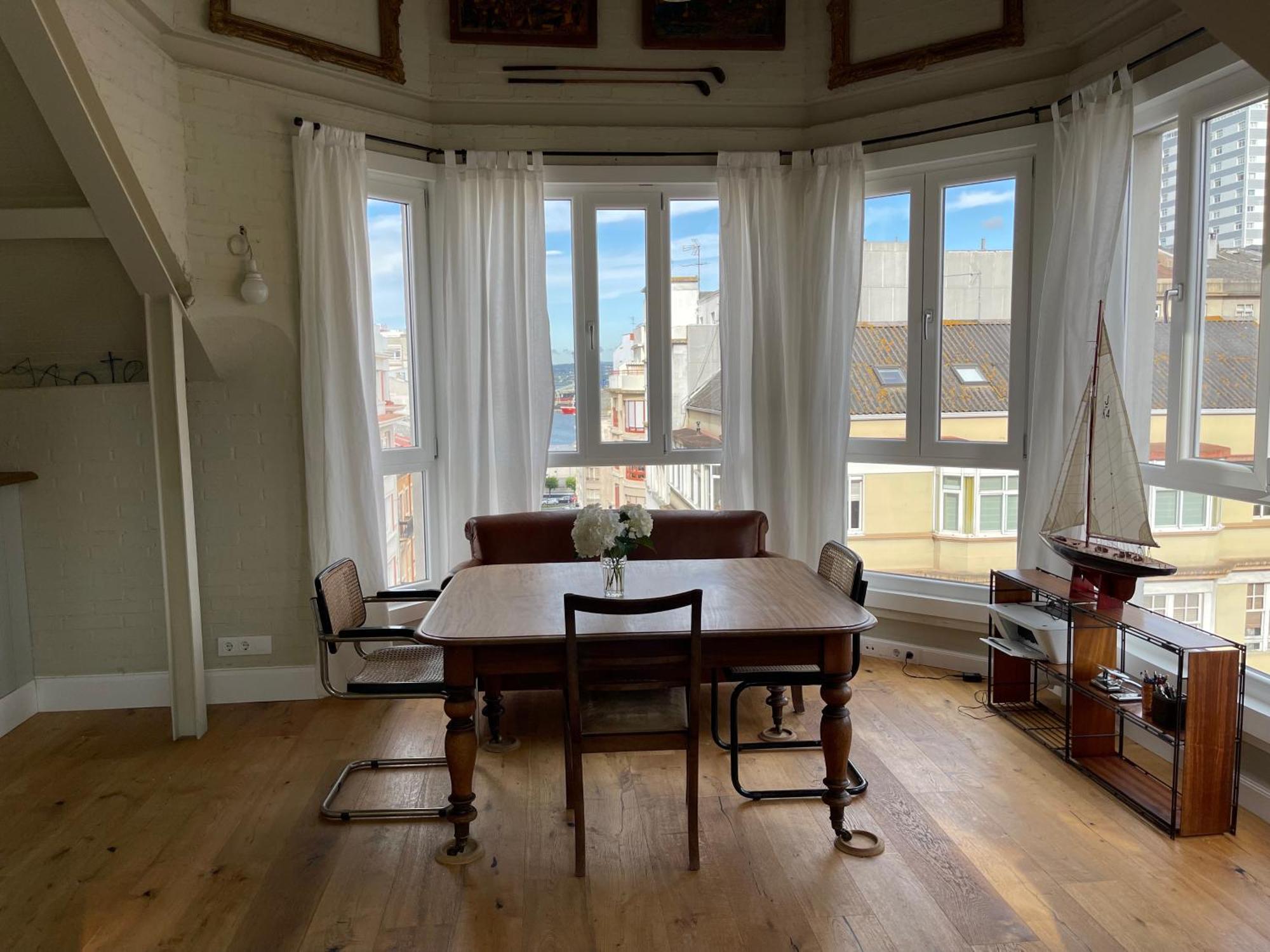 Espectacular Apartamento En El Centro De La Ciudad 拉科鲁尼亚 外观 照片